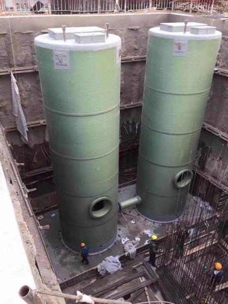 贵港重庆OPPO智能生态科技园安装一体化污水提升泵
